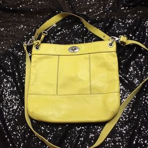 yellow Fossil Crossbody